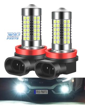 KIT LAMPADE LED ANABBAGLIANTI HB4 O 9006 60W 54SMD