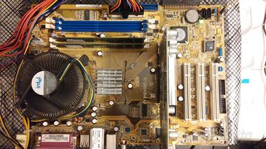 Scheda Asus P5VCD-X, Intel P4 3,0Ghz, 2GB ram