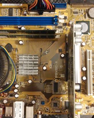 Scheda Asus P5VCD-X, Intel P4 3,0Ghz, 2GB ram