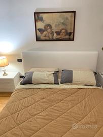 Letto contenitore con materasso