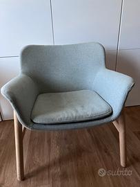 Poltrona VEDBO Ikea verde chiaro