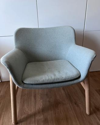 Poltrona VEDBO Ikea verde chiaro