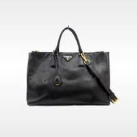 borsa prad in pelle saffiano