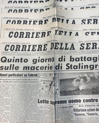 corriere della sera1942