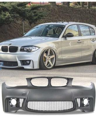 PARAURTI ANTERIORE BMW E81 E87 E82 04-13 LOOK 1M