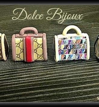 Bomboniere borse portachiavi .vuitton. con bustina