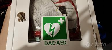 Defibrillatore DAE Rescue SAM + Box Allarmato | Ba