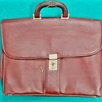 valigia vera pelle vintage