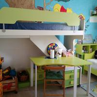 Letto a castello scorrevole