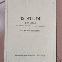 12 studi per oboe Prestini