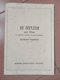 12 studi per oboe Prestini