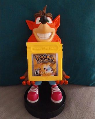 statuetta crash bandicoot portaoggetti, controller