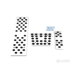 PEDALI PER AUDI S-LINE IN ALLUMINIO LUCIDATO AUTOM