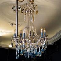 lampadario vintage rinnovato