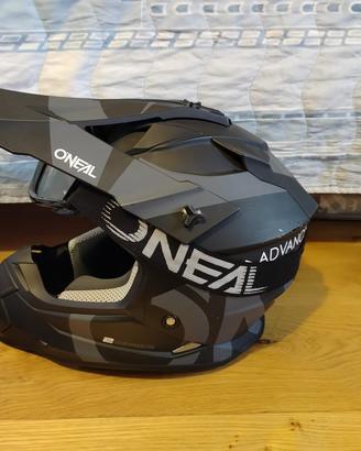 casco o'neal con maschera