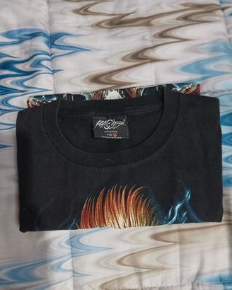 T-shirt Rook Chong Rock / Metal – Grafica Teschio 