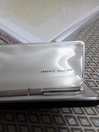 penna  sfera argento 925/1000