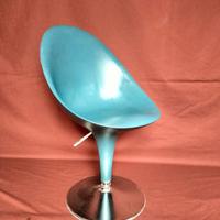 4 sedie Bombochair Giovannoni magis blue avio