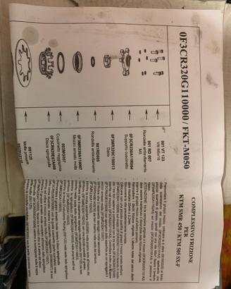 Frizione antisaltellamento ktm 450 sxf smr