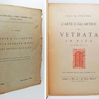 L'ARTE E GLI ARTISTI DELLA VETRATA IN PISA... 1932