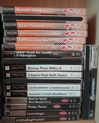 PSP giochi + UMD video