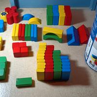 mattoncini in legno 118 pz