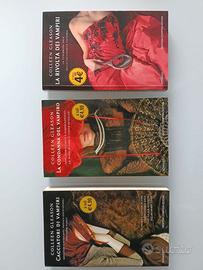 Set tre libri della serie "Cacciatori di vampiri"