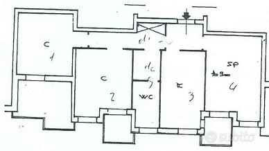 Quadrilocale con terrazzo abitabile al Barco