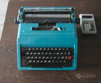Macchina da scrivere Olivetti vintage SOTTSASS