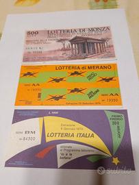 biglietti lotterie nazionali 