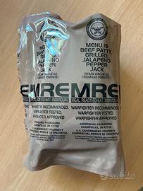 MRE americana (pasto pronto da mangiare)