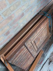 portone in legno antico