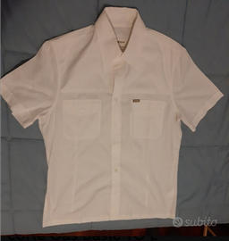 Camicia bianca maniche corte Gas Basic TG L