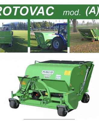 Spazzolatrice peruzzo rotovac 1600a per trattore