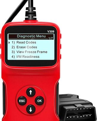 Scanner OBD2 per auto, universale, cablato, lettor