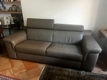 Divano 4 posti pelle Poltronesofa