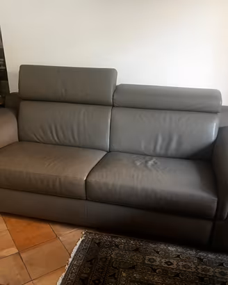 Divano 4 posti pelle Poltronesofa