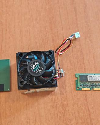  RetroPC Pentium III  1000 MHZ + RAM + Dissipatore