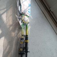 NUOVI 2 bastoncini CAMP con 2 baskets e 2 puntali