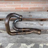 Colettore scarico husqarna 510