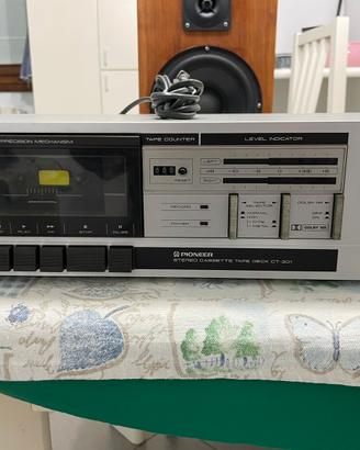 PIONEER CT-301 - Stereo Cassette Tape Deck (1984)