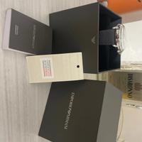 Orologio in pelle Giorgio Armani