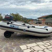Tender YAM 280 con motore Yamaha 4 cv