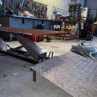 Pedana per riparazione rasa erba