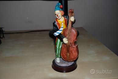 Contrabbassista Clown 