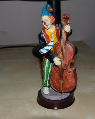 Contrabbassista Clown 