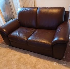 DIVANO IN PELLE CHATEAU D'AX 