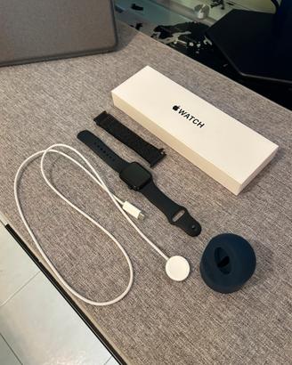 Apple Watch SE3 40mm blu completo + accessori