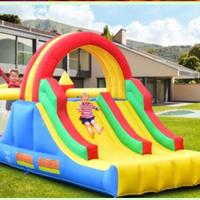 Gonfiabile Salterello con Doppio Scivolo