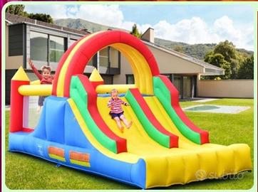Gonfiabile Salterello con Doppio Scivolo